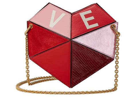 gucci valentine's day bag|Gucci Valentine's Day Heart Bag Small Red/Pink .